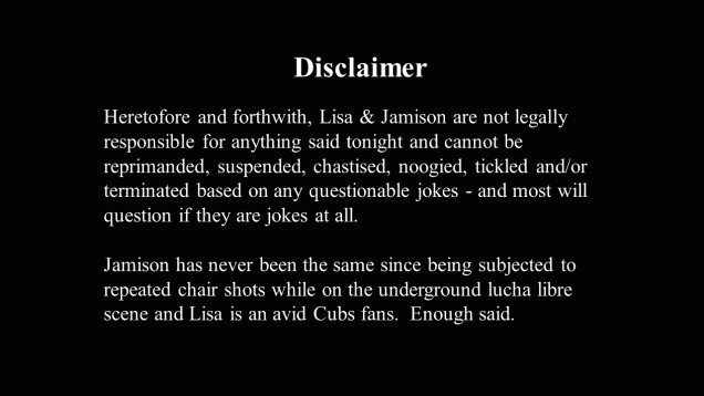 Disclaimer